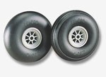 Du-Bro Low Bounce Wheels 2-1/4 Inch Smooth Contour