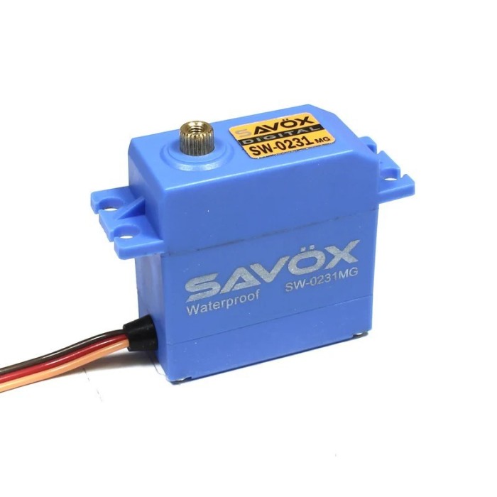 Savox SW-0250MG Waterproof, High Torque, Digital Mini Servo