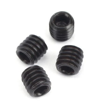 Du-Bro 3mm Socket Set Screws, 4-Pack