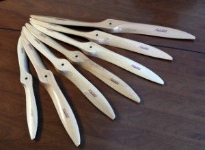10 x 8 Falcon 2-Blade Beechwood Props for Gas and Glow