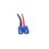 2-Pole/Wire Pigtail Male EC3