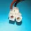 2-Pole/Wire Silicone Pigtail Male Tamiya Kyosho 
