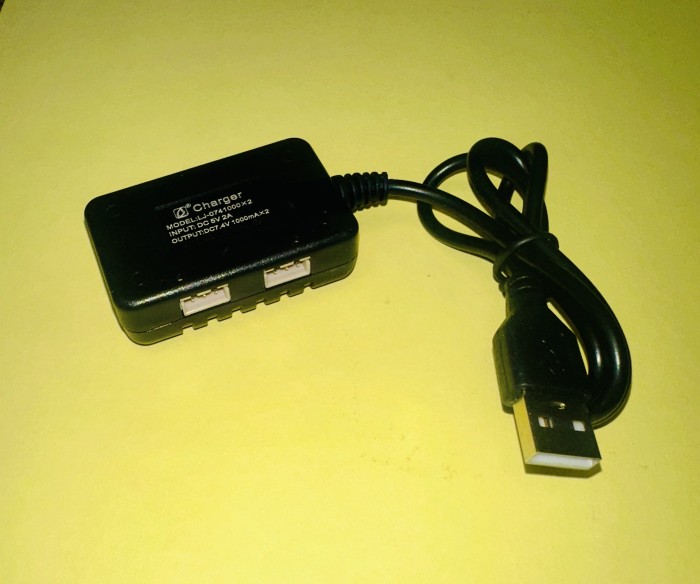 7.4V 2S Li-ion/Lipo Battery Charger 2-in-1 USB Balance Smart Charger 