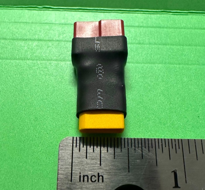 Adapter Deans, T, or Star Plug ESC or Charge Cord to XT30 battery
