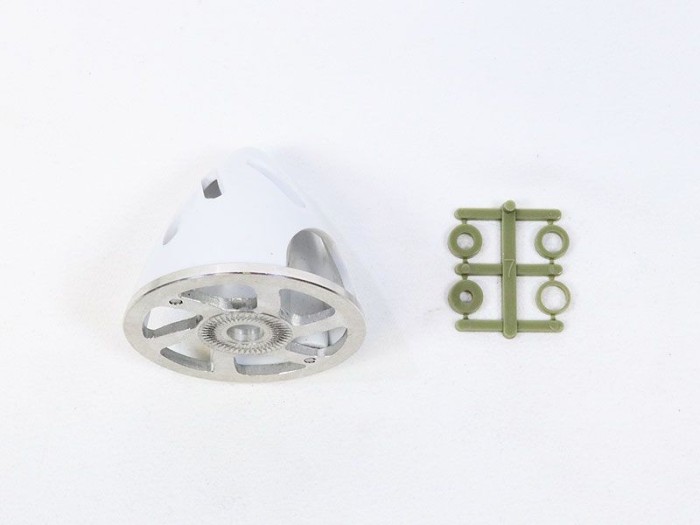 Air-Flow Spinner with Lightened Aluminum Backplate, 51mm (2")
