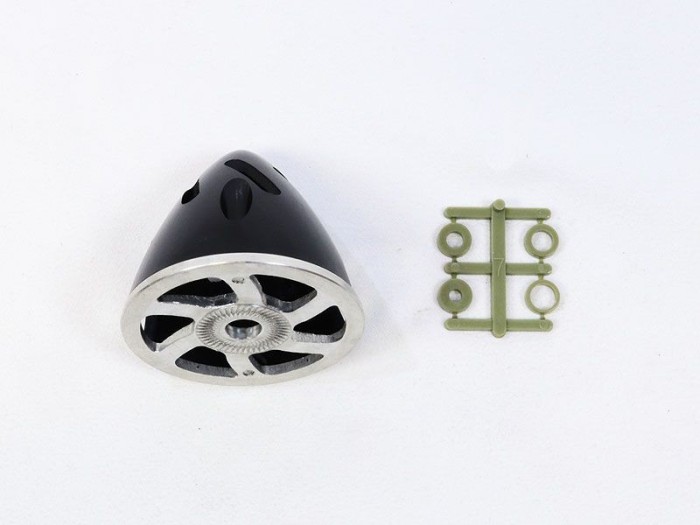 Air-Flow Spinner with Lightened Aluminum Backplate, 51mm (2")