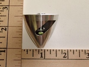 Aluminum Precision Spinner/Prop Adapter 40x3.0mm(0.118") Color may vary