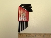 Bondhus Compact Hex L-Wrench Metric 6 pc Set