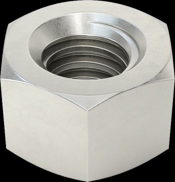 Carbon Steel Acme Hex Nut Right Hand, 1-1/4"-4 Thread Size
