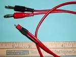 DEANS Mini 2 Pin Polarized on a Charge Cord DEANS Mini 2 Pin Polarized on a Charge Cord