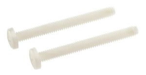 DU-BRO Nylon Wing Bolts - Secure RC Wing Fastening Hardware (4/pkg)