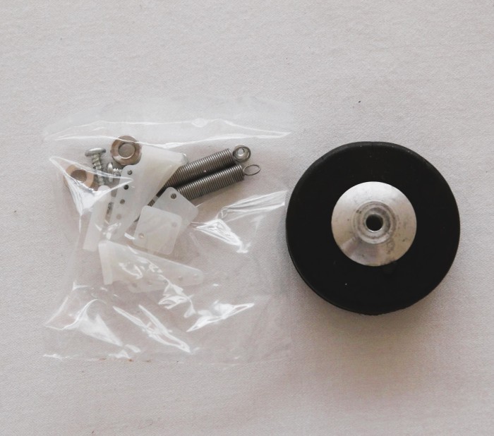 Ohio Superstar Spring Leaf Ultra 1 Tail Wheel Assembly for 50 to 80lb Aircraft