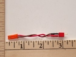 Deans 2 Pin Polarized Battery to BEC/JST ESC Pigtail