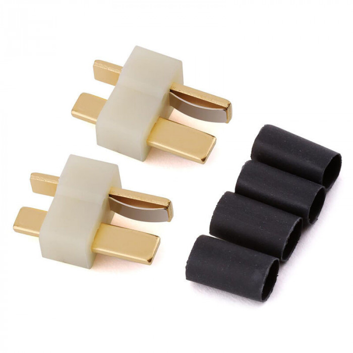 Deans Ultra Plug® Male Set, High Temp, 10-12AWG, 2 Males Only