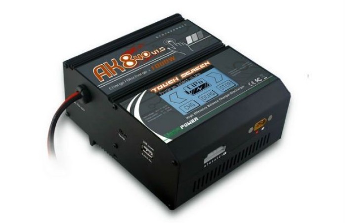 EV-Peak 1-8S 1000W Touch Screen Balance Charger/Discharger AK840 