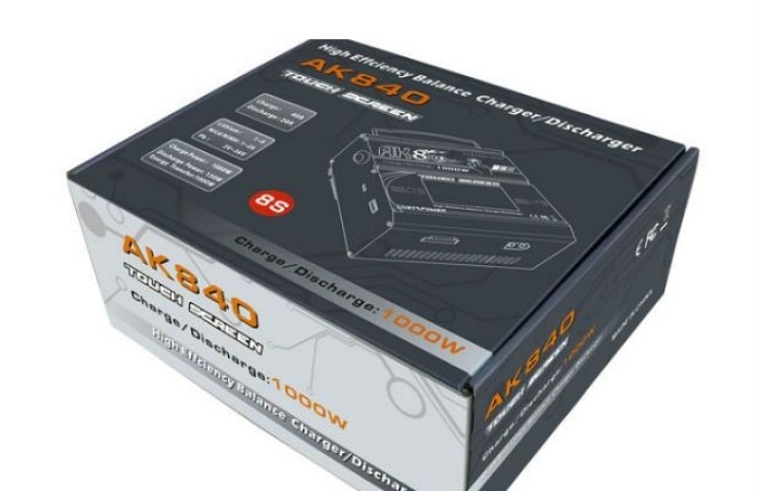 EV-Peak 1-8S 1000W Touch Screen Balance Charger/Discharger AK840 