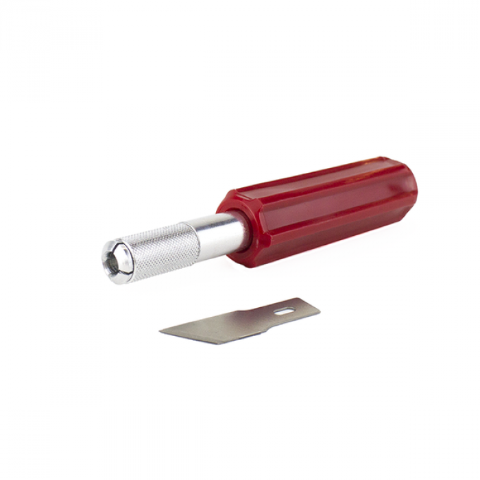 Excel K5 Plastic Heavy Duty Knife w/1 #19 Sharp Angled Blade 