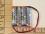 FDK/Sanyo 1000mah NiMH 4-AAA cell 4.8V Flat RX Pack w/Shrink &amp; Wire