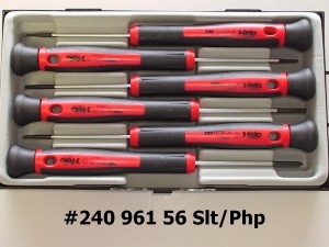 Felo German Precision Screwdriver Set 6pc Slotted and Phillips