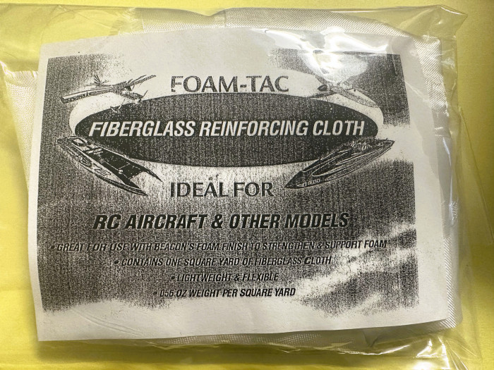 Fiberglass Reinforcing Cloth .56 Ounce, 1 Sq. Yard