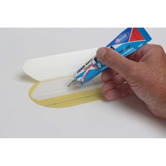 Foam 2 Foam, Foam Safe Glue (50ml): EPO, EPS, Wood
