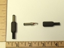 Futaba 9.6V TX Charge & Ace/Alpha 4  2.5mm Male Futaba J Power Port Connector 6-Pack