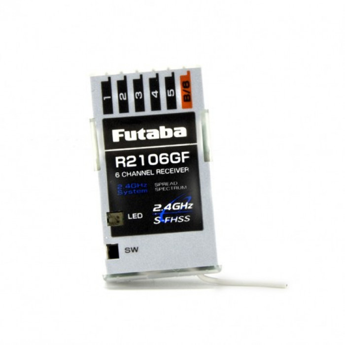 Futaba R2106GF 2.4ghz S-FHSS 6-Channel Receiver