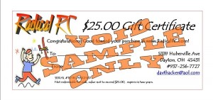 Gift Certificates
