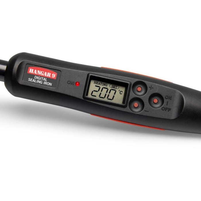 Hangar 9 Digital Sealing Iron w/Stand &amp; Sock