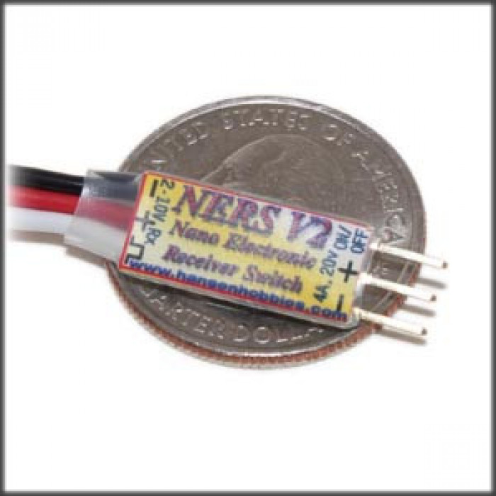 Hansen Hobbies NERS V2 Nano Electronic Receiver Switch