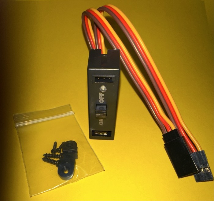 Heavy Duty Switch with Charge Jack and Indicator Light JR/Hitec/Airtronics