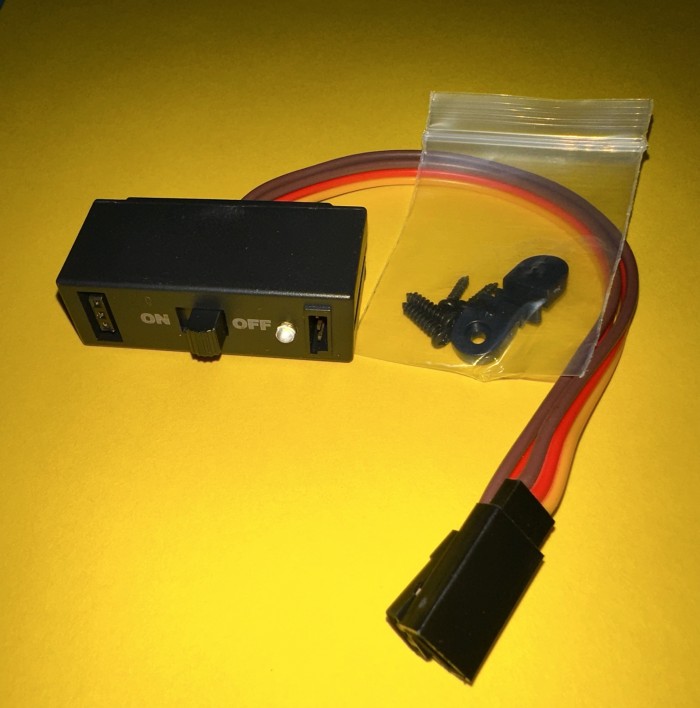 Heavy Duty Switch with Charge Jack and Indicator Light JR/Hitec/Airtronics