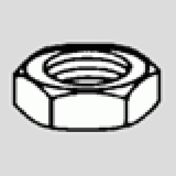 HexNutPlatedM3x.5mmQty6