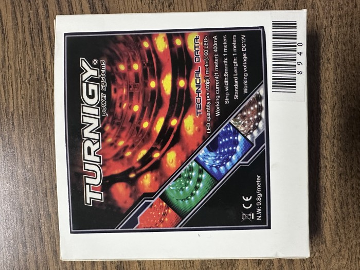 High Density R/C Colored LED Flexible Strip, 1MTR