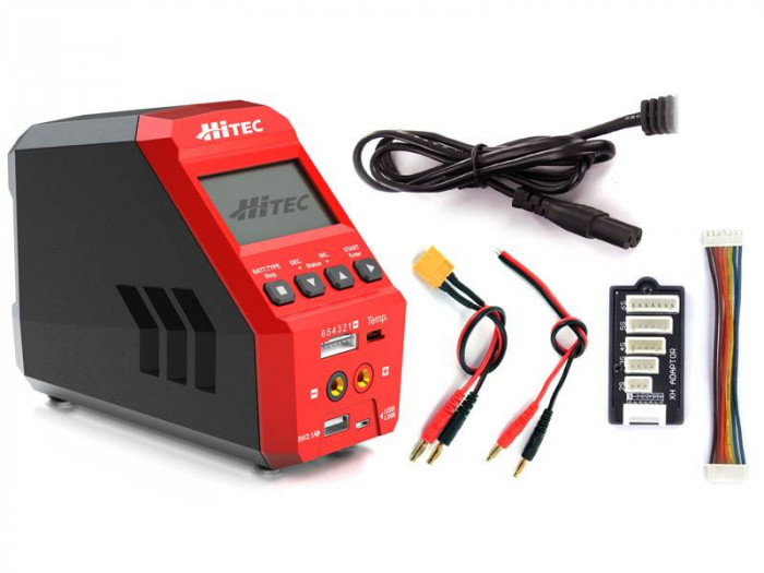 Hitec RDX1 AC/DC Battery Charger/Discharger