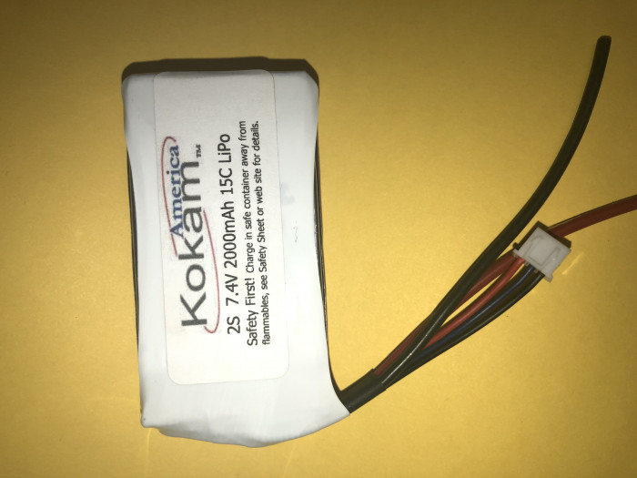 Kokam Lithium Polymer 2S 2000mAh 15C