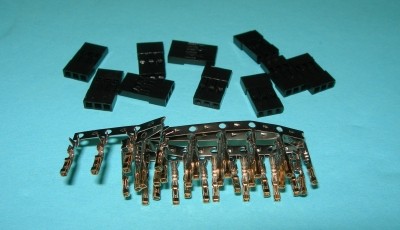 MaleRadioConnectorPinsShellsKitJRHitecAirtronicsZnew
