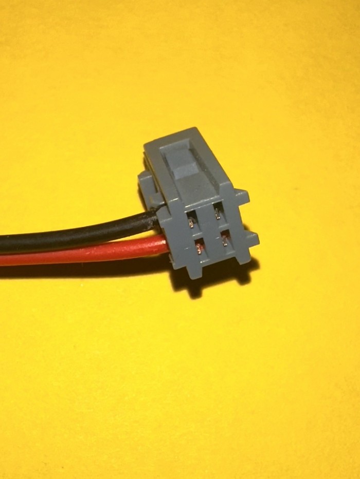 Multiplex Transmitter Battery Connector & Pigtail, Gray