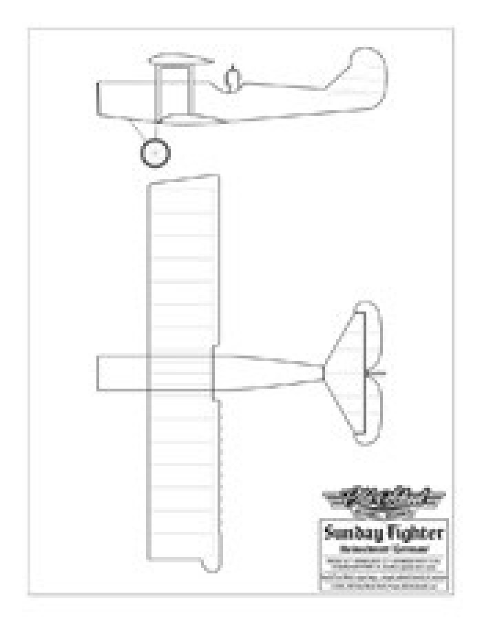 Old School Model Works German Sunday Fighter Heinschmitt Kit