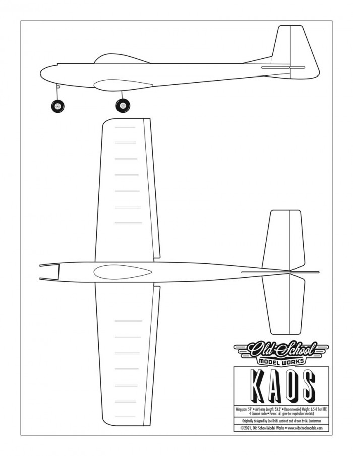 Old School Model Works Kaos 60 Kit