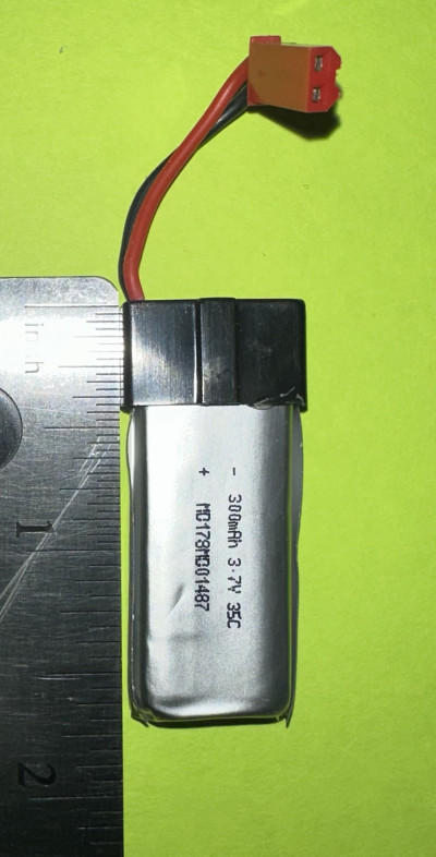 RRC Premium BEC 300mah 1S Lipo