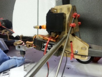 Radical RC Auto Gyro Crutch - Gear and Servo Mount