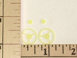 Radical RC Micro Lite G-10 Fiberglass 15mm Spoked Wheels