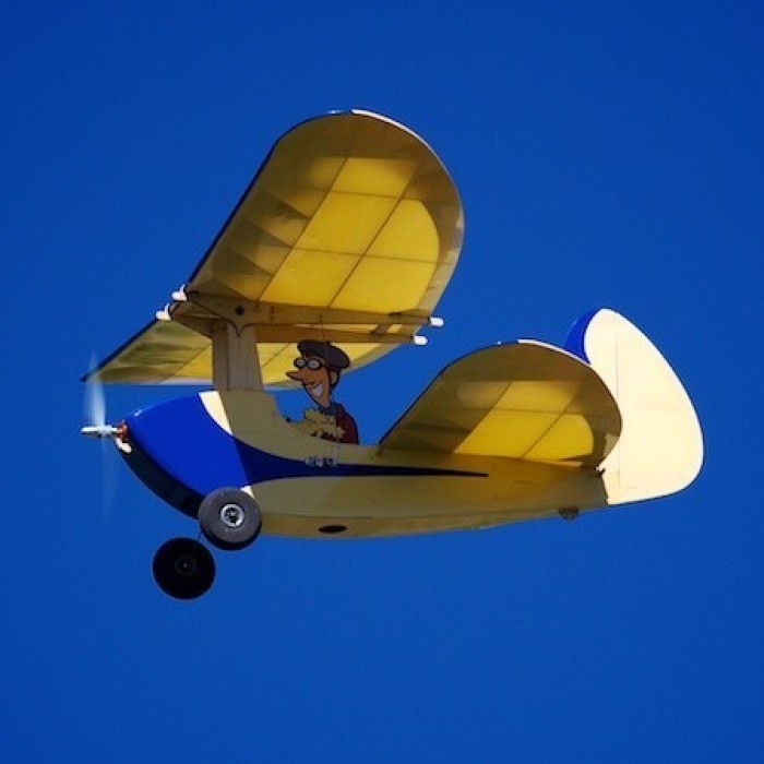 S-POU! 300 ToonScale Park Flyer Laser-cut Kit by Stevens AeroModel