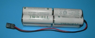FDKSanyoTwicell1900mahAANiMH9.6V8-CellTXSquarePack