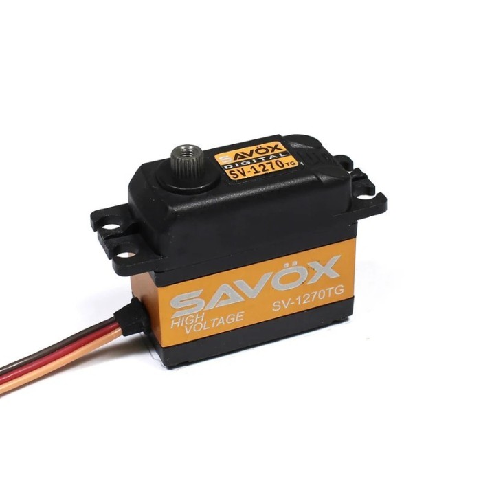 Savox SV-1270TG High Voltage, "Monster Torque", Titanium Gear, Digital Servo