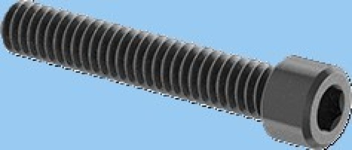 Socket Head Cap Screw, M2.6 x 8mm long Qty 6