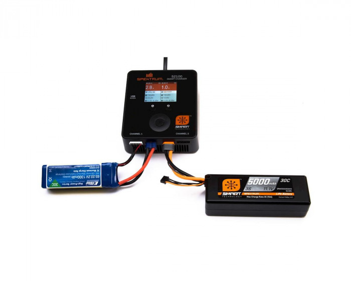 Spektrum RC Smart LiPo 3S 11.1V 2200mAh 30C Battery Pack w/IC3 Connector