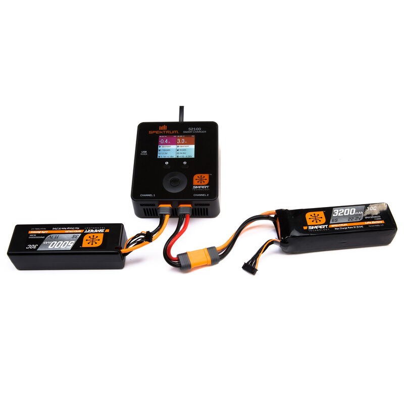 Spektrum Smart 3S 3200 11.1V 30C Lipo Battery