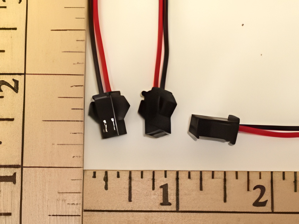 2-Pole Pigtail Male Firebird Battery Plug